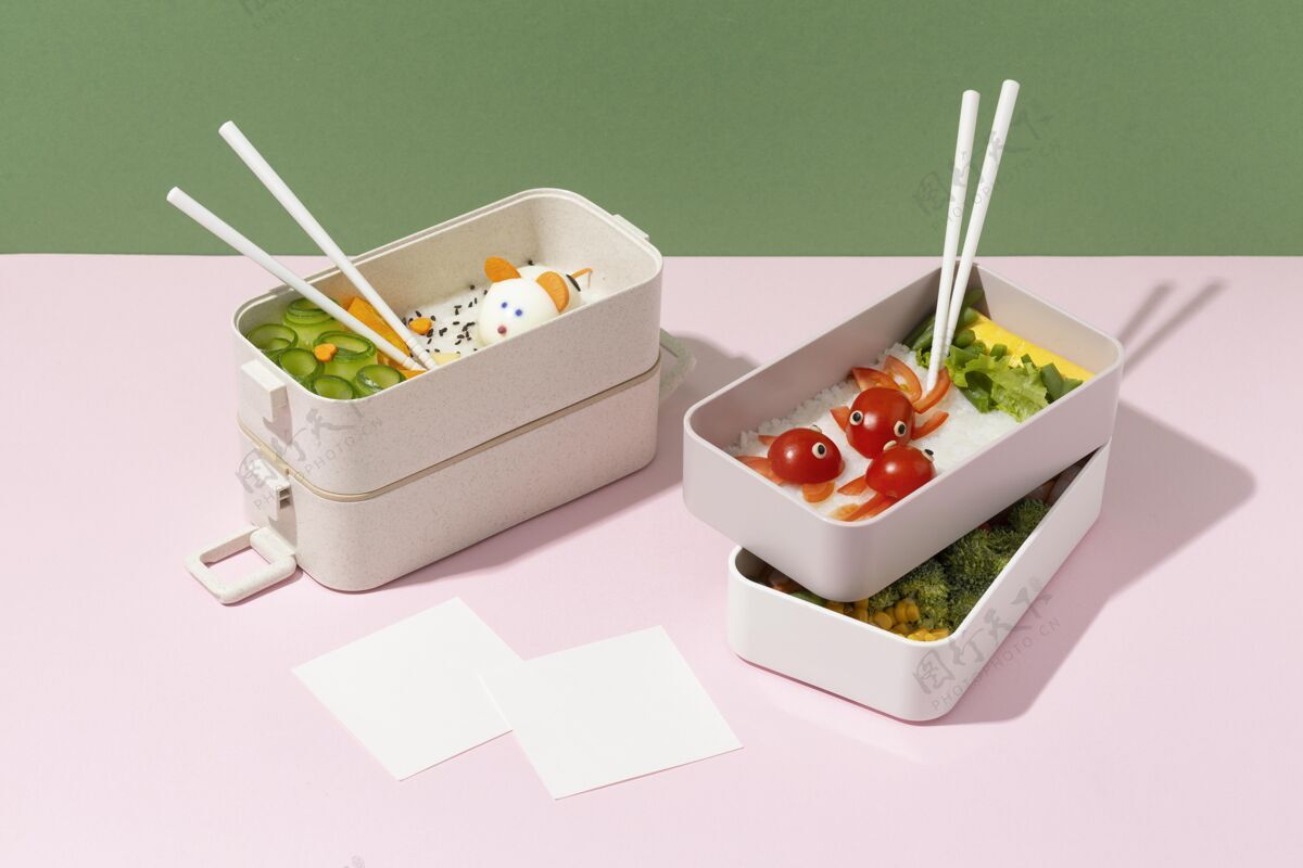 食品日本便当盒组合日本营养日本
