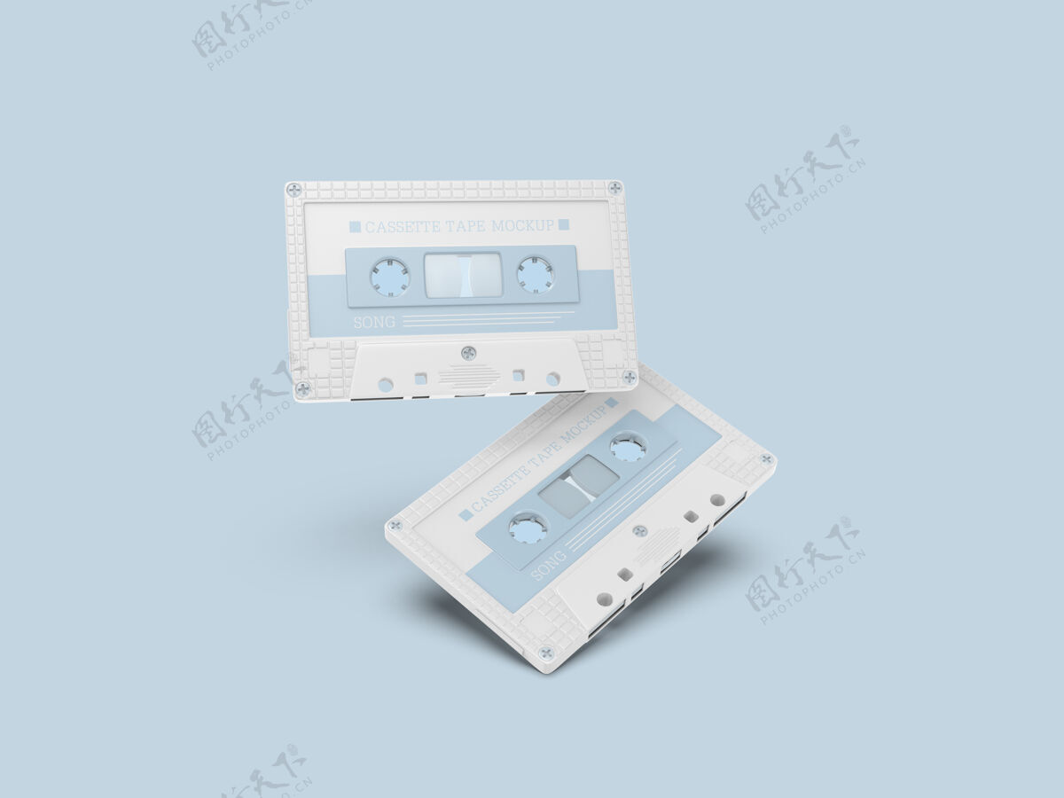 播放器塑料盒式磁带模型唱片娱乐磁带