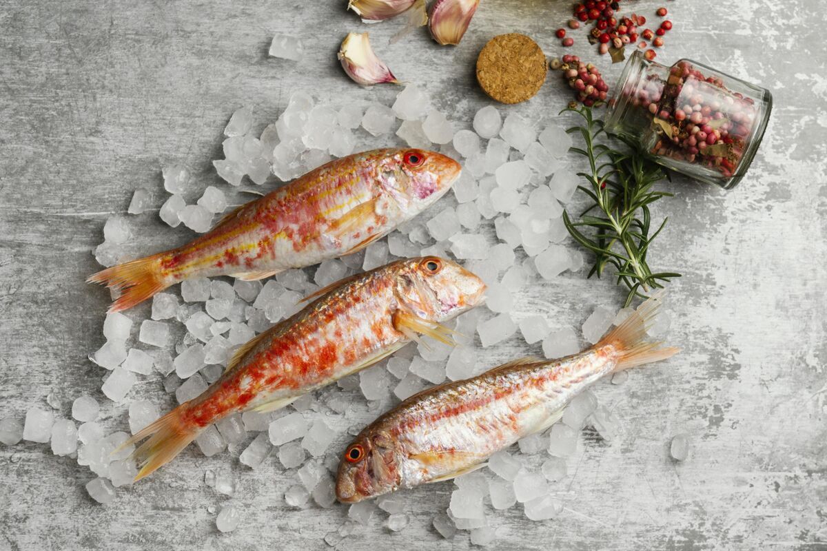 食物生鱼创意布置分类食物饮食