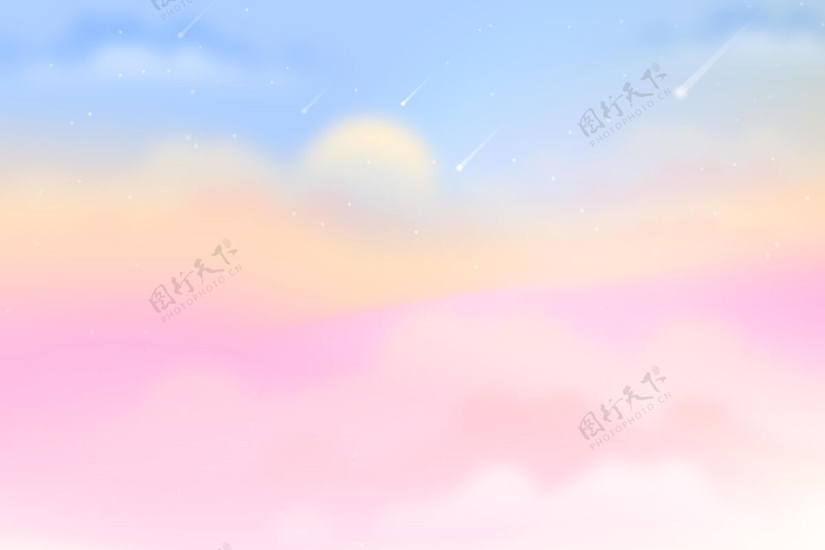 天空背景渐变柔和的天空背景粉彩天空天空墙纸