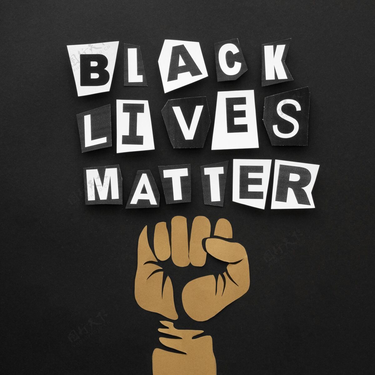 种族主义顶视图黑生命物质运动黑人生命的问题黑人权力社区