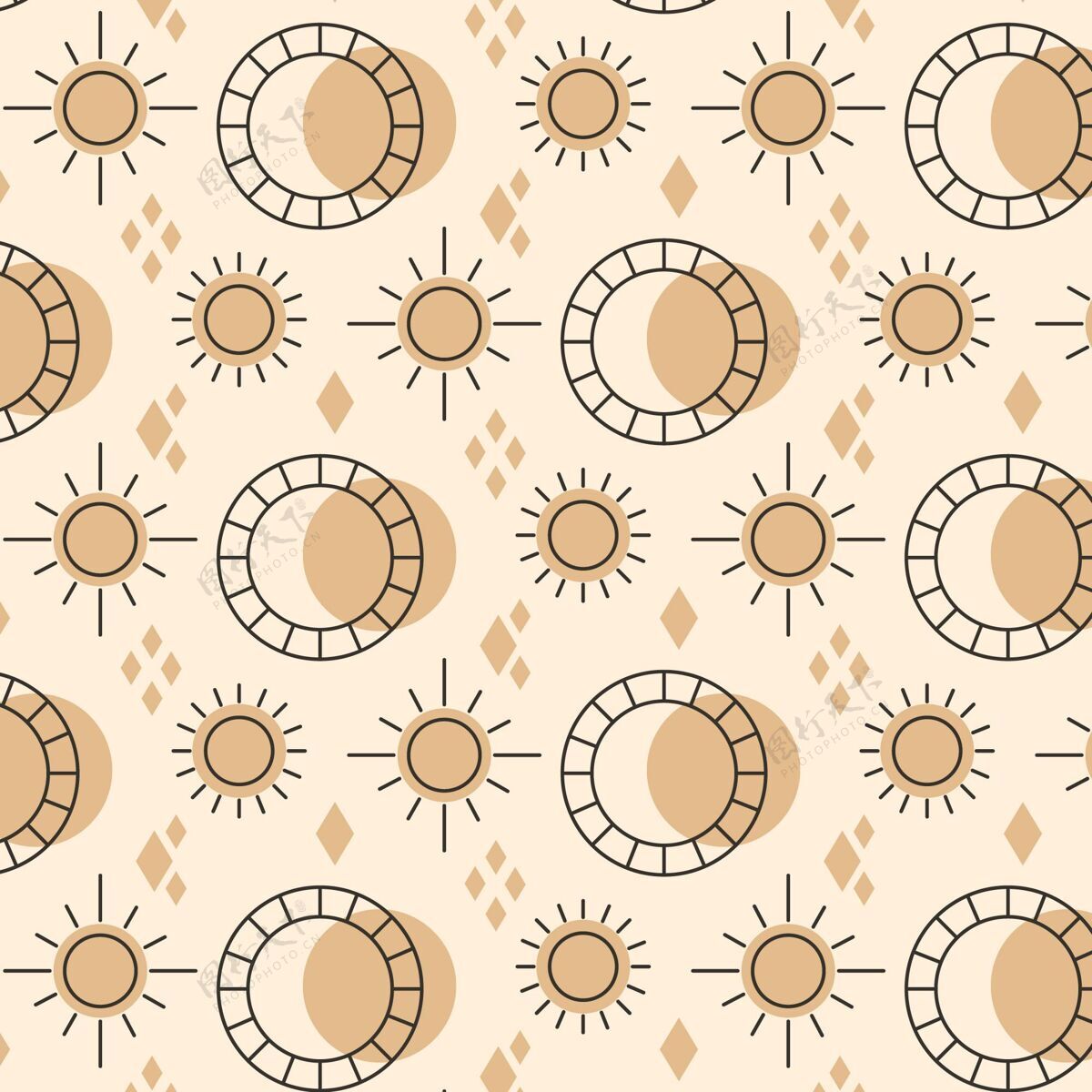 壁纸平面设计太阳图案图案太阳壁纸平面设计