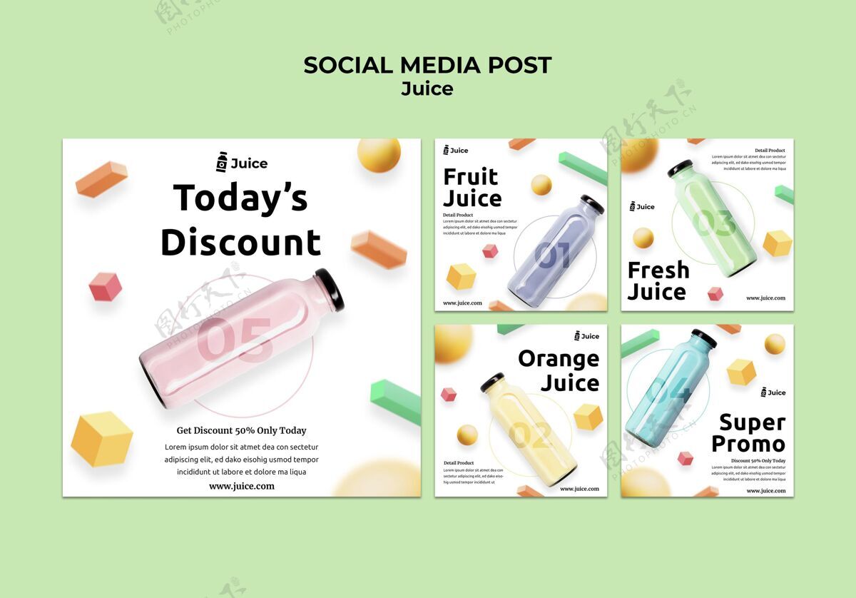 清晰Instagram发布了玻璃瓶装果汁的收集网站刷新果汁