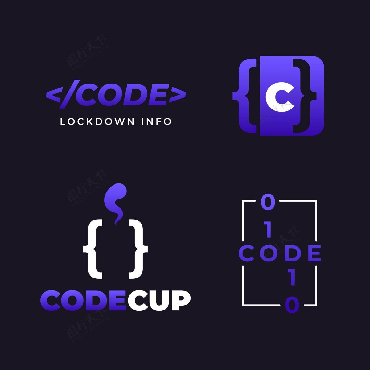 设计平面设计代码标志包品牌LogoLogotype
