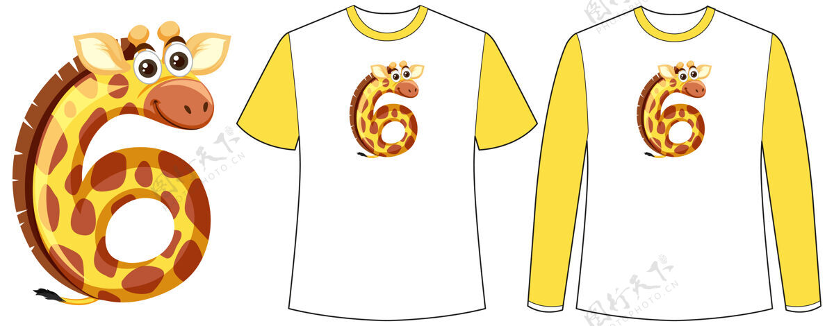 数学一套两种类型的衬衫与鳄鱼在数字形状屏幕上的t恤人类衬衫袖子